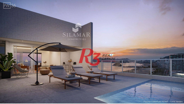 Imagem Apartamento com 4 Quartos à Venda, 315 m² em Gonzaga - Santos Imagem Apartamento com 4 Quartos à Venda, 315 m² em Gonzaga - Santos