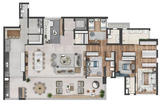 Imagem Apartamento com 4 Quartos à Venda, 280 m² em Perdizes - São Paulo Imagem Apartamento com 4 Quartos à Venda, 280 m² em Perdizes - São Paulo