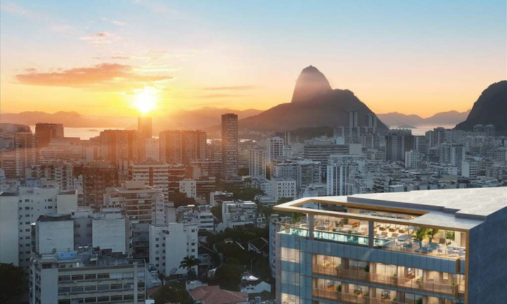 Imagem Apartamento com 1 Quarto à Venda, 53 m² em Humaitá - Rio De Janeiro