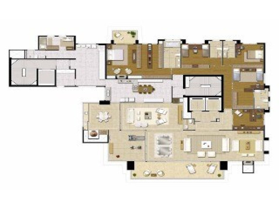Imagem Apartamento com 5 Quartos à Venda, 425 m² em Tatuapé - São Paulo Imagem Apartamento com 5 Quartos à Venda, 425 m² em Tatuapé - São Paulo