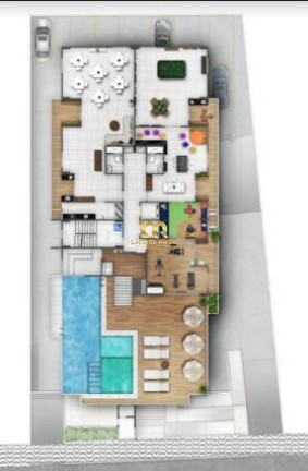 Imagem Apartamento com 1 Quarto à Venda, 45 m² em Guilhermina - Praia Grande
