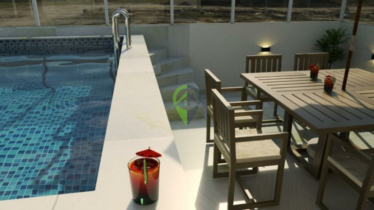 Imagem Casa com 2 Quartos à Venda, 115 m² em Marapé - Santos Imagem Casa com 2 Quartos à Venda, 115 m² em Marapé - Santos