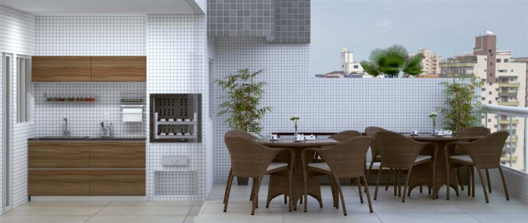 Imagem Apartamento com 2 Quartos à Venda, 81 m² em Guilhermina - Praia Grande