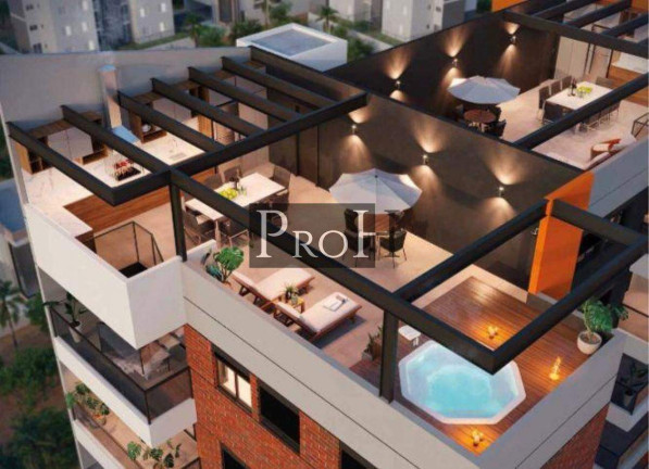 Imagem Cobertura com 3 Quartos à Venda, 125 m² em Jardim - Santo André