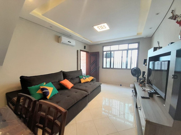Imagem Casa com 3 Quartos à Venda, 126 m² em Aparecida - Santos Imagem Casa com 3 Quartos à Venda, 126 m² em Aparecida - Santos