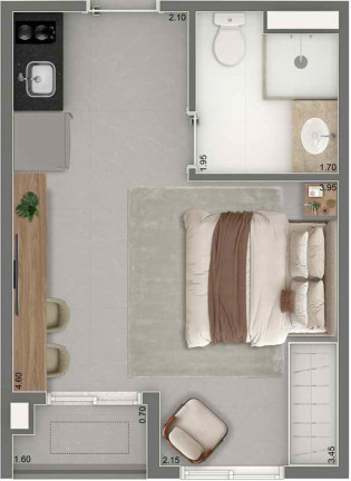 Imagem Imóvel com 1 Quarto à Venda, 23 m² em Vila Mariana - São Paulo Imagem Imóvel com 1 Quarto à Venda, 23 m² em Vila Mariana - São Paulo