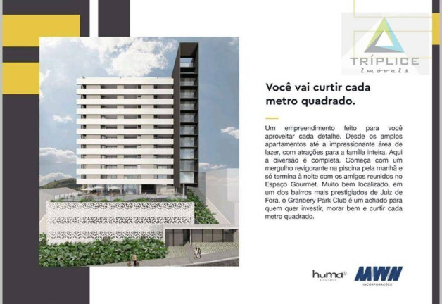 Imagem Apartamento com 3 Quartos à Venda, 73 m² em Granbery - Juiz De Fora Imagem Apartamento com 3 Quartos à Venda, 73 m² em Granbery - Juiz De Fora