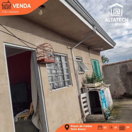 Imagem Casa com 1 Quarto à Venda, 72 m² em Dom Bosco - Poços De Caldas Imagem Casa com 1 Quarto à Venda, 72 m² em Dom Bosco - Poços De Caldas