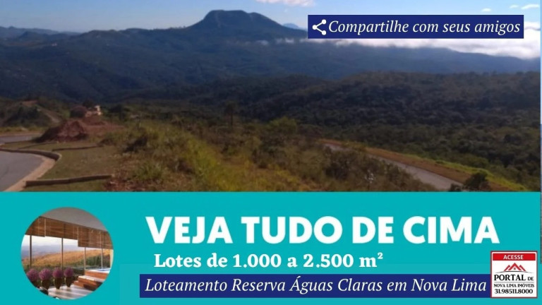 Imagem Terreno à Venda, 1.000 m² em Macacos - Nova Lima