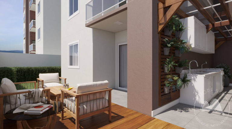 Imagem Apartamento com 2 Quartos à Venda, 50 m² em Balneário Perequê - Porto Belo
