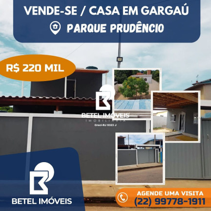 Imagem Casa com 3 Quartos à Venda, 120 m² em Gargau - São Francisco De Itabapoana Imagem Casa com 3 Quartos à Venda, 120 m² em Gargau - São Francisco De Itabapoana