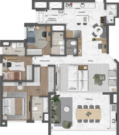 Imagem Apartamento com 3 Quartos à Venda, 105 m² em Tatuapé - São Paulo Imagem Apartamento com 3 Quartos à Venda, 105 m² em Tatuapé - São Paulo