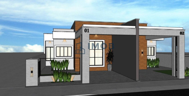 Casa com 2 Quartos à Venda, 80 m² em Bananal Do Sul - Guaramirim