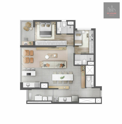 Imagem Apartamento com 2 Quartos à Venda, 88 m² em Vila Romana - São Paulo