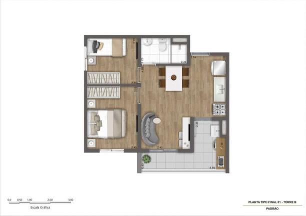 Imagem Apartamento com 2 Quartos à Venda, 38 m² em Interlagos - São Paulo Imagem Apartamento com 2 Quartos à Venda, 38 m² em Interlagos - São Paulo