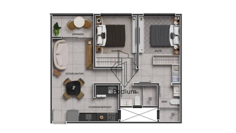 Imagem Apartamento com 2 Quartos à Venda, 56 m² em Manaíra - João Pessoa Imagem Apartamento com 2 Quartos à Venda, 56 m² em Manaíra - João Pessoa