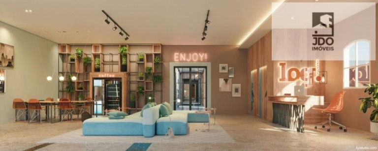 Imagem Apartamento com 1 Quarto à Venda, 25 m² em Centro - Curitiba Imagem Apartamento com 1 Quarto à Venda, 25 m² em Centro - Curitiba