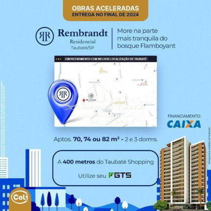 Imagem Apartamento com 3 Quartos à Venda, 81 m² em Loteamento Residencial E Comercial Bosque Flamboyant - Taubaté Imagem Apartamento com 3 Quartos à Venda, 81 m² em Loteamento Residencial E Comercial Bosque Flamboyant - Taubaté