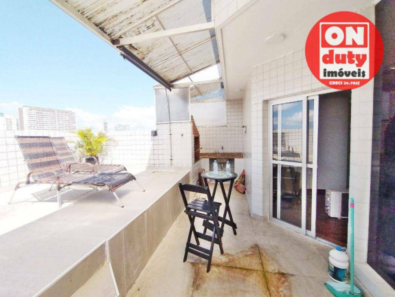 Imagem Cobertura com 3 Quartos à Venda ou Locação, 146 m² em Vila Matias - Santos Imagem Cobertura com 3 Quartos à Venda ou Locação, 146 m² em Vila Matias - Santos