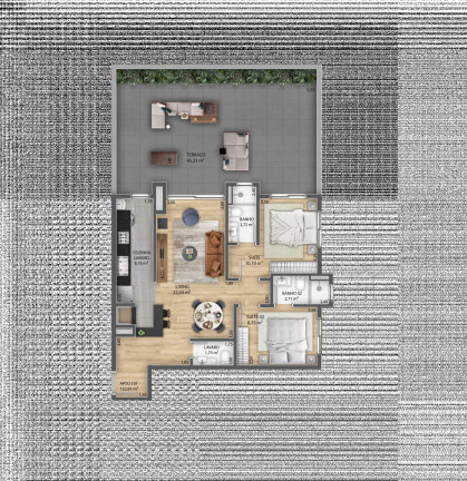 Imagem Apartamento com 2 Quartos à Venda, 74 m² em Centro - Gramado