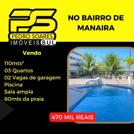 Imagem Apartamento com 3 Quartos à Venda, 110 m² em Manaíra - João Pessoa Imagem Apartamento com 3 Quartos à Venda, 110 m² em Manaíra - João Pessoa