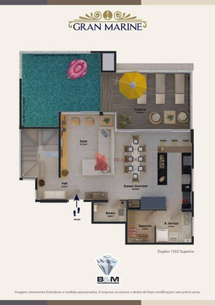 Imagem Cobertura com 3 Quartos à Venda, 211 m² em Fazenda - Itajaí Imagem Cobertura com 3 Quartos à Venda, 211 m² em Fazenda - Itajaí
