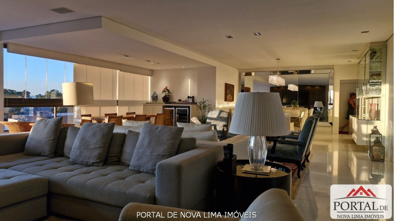 Imagem Apartamento com 4 Quartos à Venda, 310 m² em Belvedere - Belo Horizonte