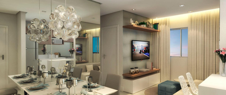 Imagem Apartamento com 2 Quartos à Venda, 46 m² em Castelo - Santos Imagem Apartamento com 2 Quartos à Venda, 46 m² em Castelo - Santos