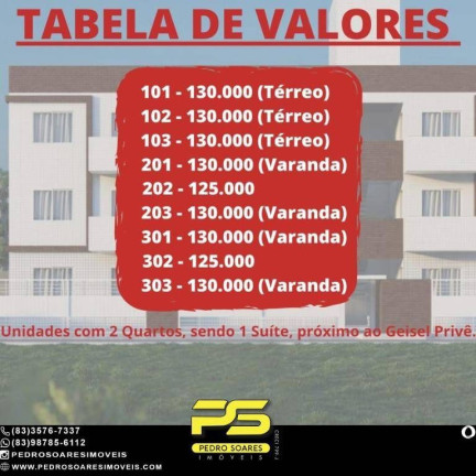 Imagem Apartamento com 2 Quartos à Venda, 56 m² em João Pessoa Imagem Apartamento com 2 Quartos à Venda, 56 m² em João Pessoa