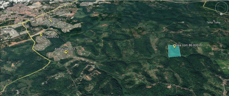 Imagem Terreno à Venda, 86.000 m² em Alphaville (abrantes) - Camaçari Imagem Terreno à Venda, 86.000 m² em Alphaville (abrantes) - Camaçari