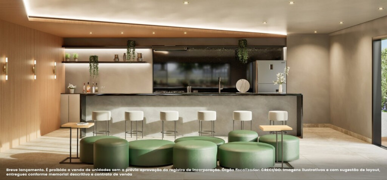 Imagem Apartamento com 1 Quarto à Venda, 57 m² em Setor Central - Goiânia