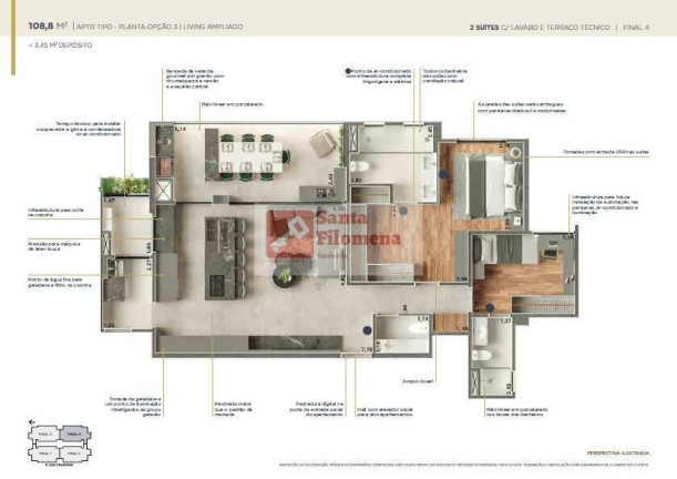 Imagem Apartamento com 3 Quartos à Venda, 112 m² em Campestre - Santo André Imagem Apartamento com 3 Quartos à Venda, 112 m² em Campestre - Santo André