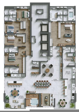 Imagem Apartamento com 4 Quartos à Venda, 190 m² em Meia Praia - Itapema