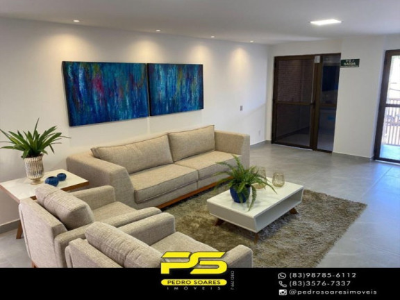 Apartamento com 2 Quartos à Venda, 60 m² em Cabo Branco - João Pessoa