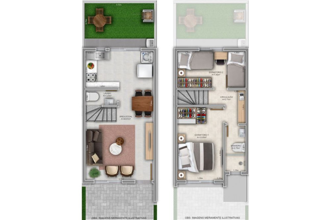 Imagem Casa de Condomínio com 2 Quartos à Venda, 60 m² em Vila Nova - Porto Alegre Imagem Casa de Condomínio com 2 Quartos à Venda, 60 m² em Vila Nova - Porto Alegre