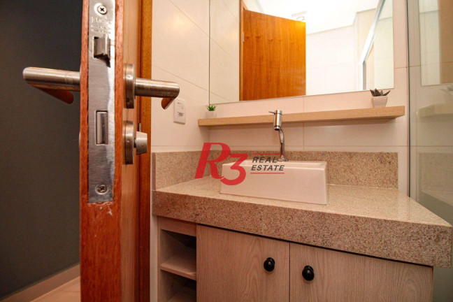 Imagem Apartamento com 2 Quartos à Venda, 56 m² em Aparecida - Santos Imagem Apartamento com 2 Quartos à Venda, 56 m² em Aparecida - Santos