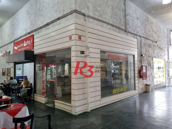 Imagem Loja à Venda, 33 m² em Gonzaga - Santos Imagem Loja à Venda, 33 m² em Gonzaga - Santos