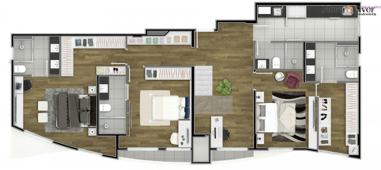 Imagem Apartamento com 2 Quartos à Venda, 59 m² em Alto Da Glória - Curitiba Imagem Apartamento com 2 Quartos à Venda, 59 m² em Alto Da Glória - Curitiba