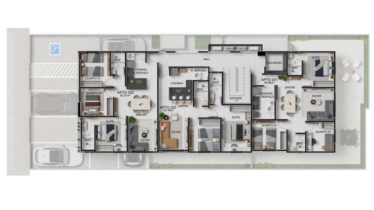 Imagem Cobertura com 3 Quartos à Venda, 112 m² em Bessa - João Pessoa Imagem Cobertura com 3 Quartos à Venda, 112 m² em Bessa - João Pessoa