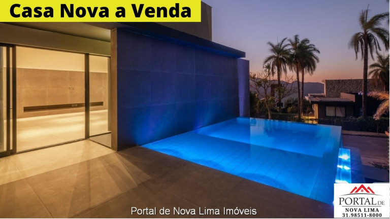 Imagem Casa com 4 Quartos à Venda, 581 m² em Quintas Do Sol - Nova Lima