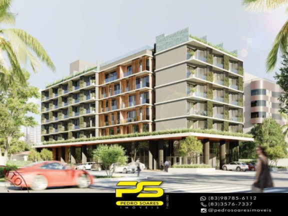 Apartamento com 2 Quartos à Venda, 46 m² em Cabo Branco - João Pessoa