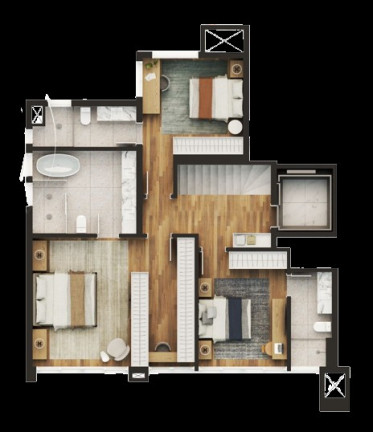 Imagem Apartamento com 3 Quartos à Venda, 200 m² em Juvevê - Curitiba