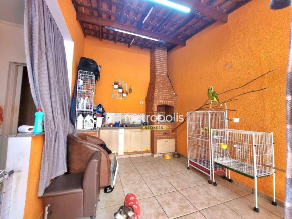 Imagem Sobrado com 4 Quartos para Alugar, 137 m² em Campestre - Santo André