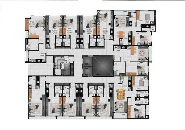 Imagem Apartamento com 1 Quarto à Venda, 37 m² em Bessa - João Pessoa Imagem Apartamento com 1 Quarto à Venda, 37 m² em Bessa - João Pessoa