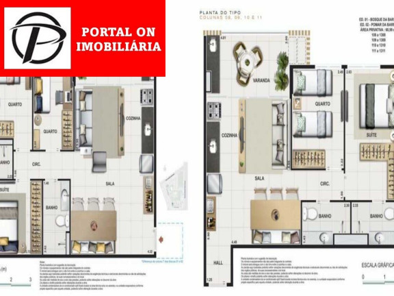Imagem Apartamento com 2 Quartos à Venda, 61 m² em Jacarepaguá - Rio De Janeiro