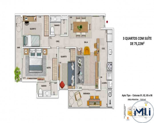 Imagem Imóvel com 3 Quartos à Venda, 75 m² em Tijuca - Rio De Janeiro Imagem Imóvel com 3 Quartos à Venda, 75 m² em Tijuca - Rio De Janeiro
