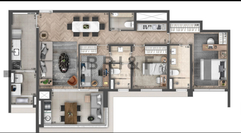 Imagem Apartamento com 3 Quartos à Venda, 112 m² em Campo Belo - São Paulo Imagem Apartamento com 3 Quartos à Venda, 112 m² em Campo Belo - São Paulo