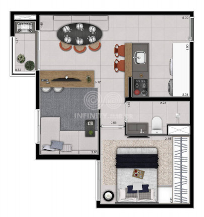 Imagem Apartamento com 2 Quartos à Venda, 36 m² em Sapopemba - São Paulo Imagem Apartamento com 2 Quartos à Venda, 36 m² em Sapopemba - São Paulo