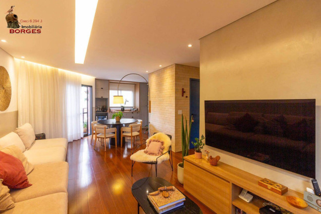 Imagem Apartamento com 3 Quartos à Venda, 128 m² em Brooklin - São Paulo Imagem Apartamento com 3 Quartos à Venda, 128 m² em Brooklin - São Paulo