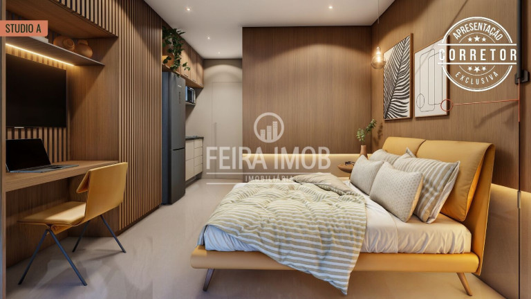 Imagem Apartamento com 1 Quarto à Venda, 33 m² em Centro - Feira De Santana